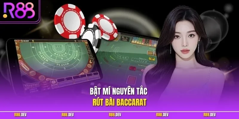 Bật mí nguyên tắc rút bài Baccarat