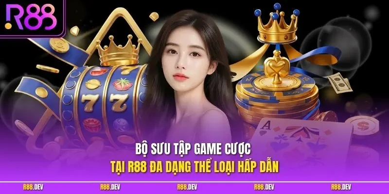 Bộ sưu tập game cược tại R88 đa dạng thể loại hấp dẫn