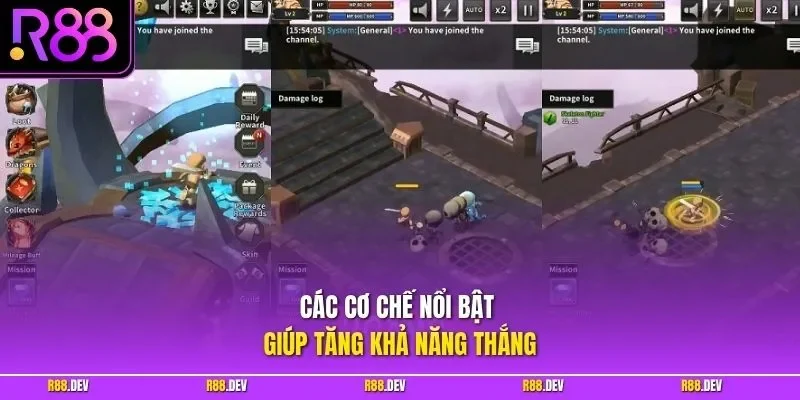 Các cơ chế nổi bật giúp tăng khả năng thắng