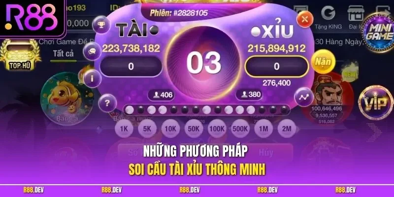 Những phương pháp soi cầu tài xỉu thông minh