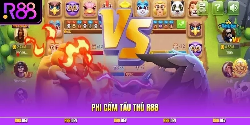 Phi cầm tẩu thú R88