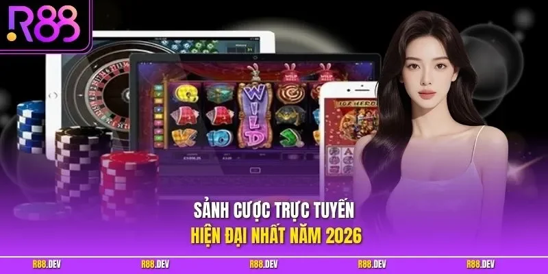 Sảnh cược trực tuyến hiện đại nhất năm 2026