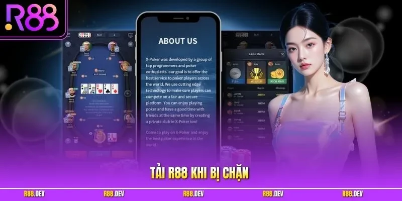 Tải R88 khi bị chặn